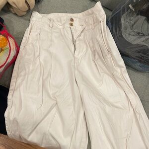 White High-Waisted Pants MADEWELL
